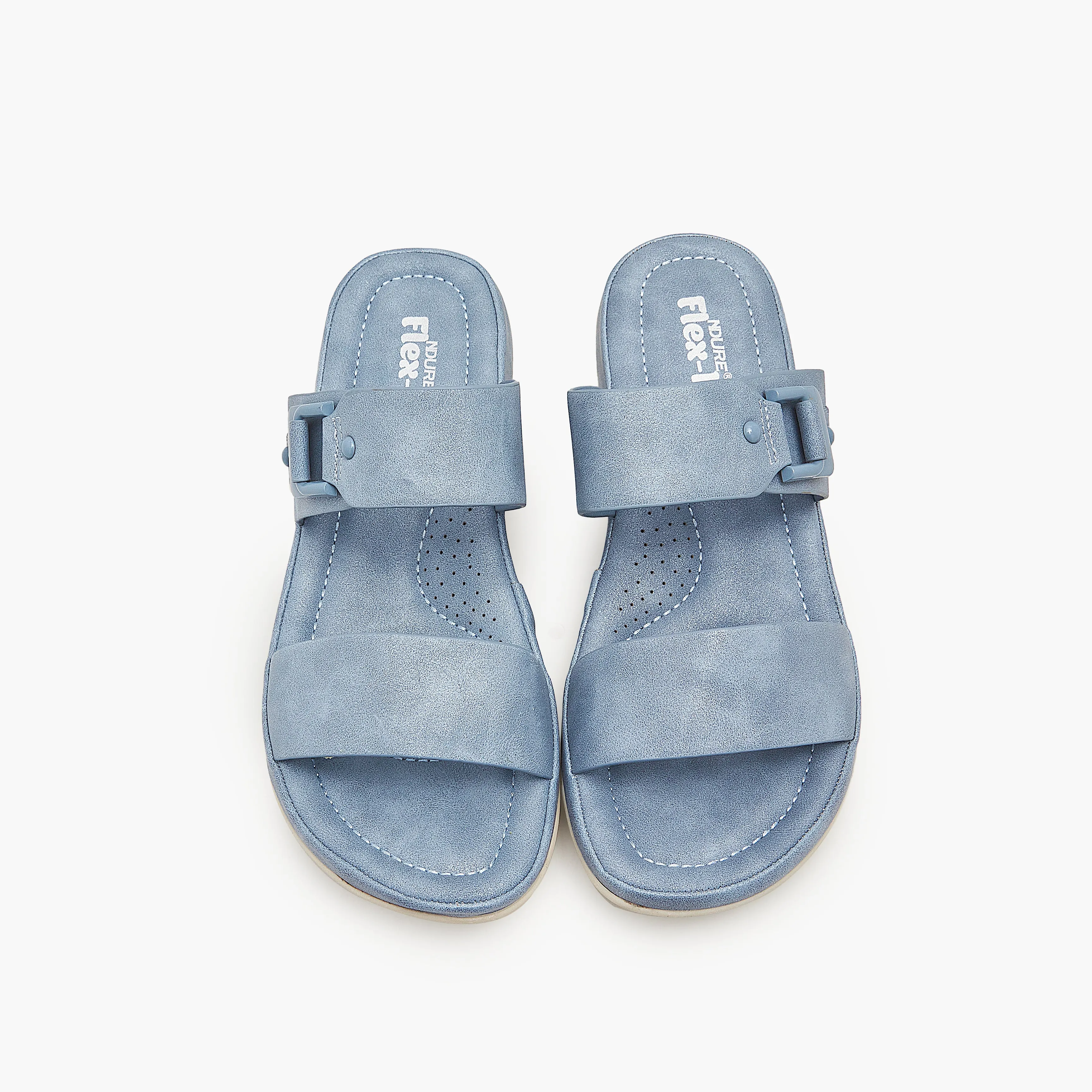 Cushioned Slides with Straps