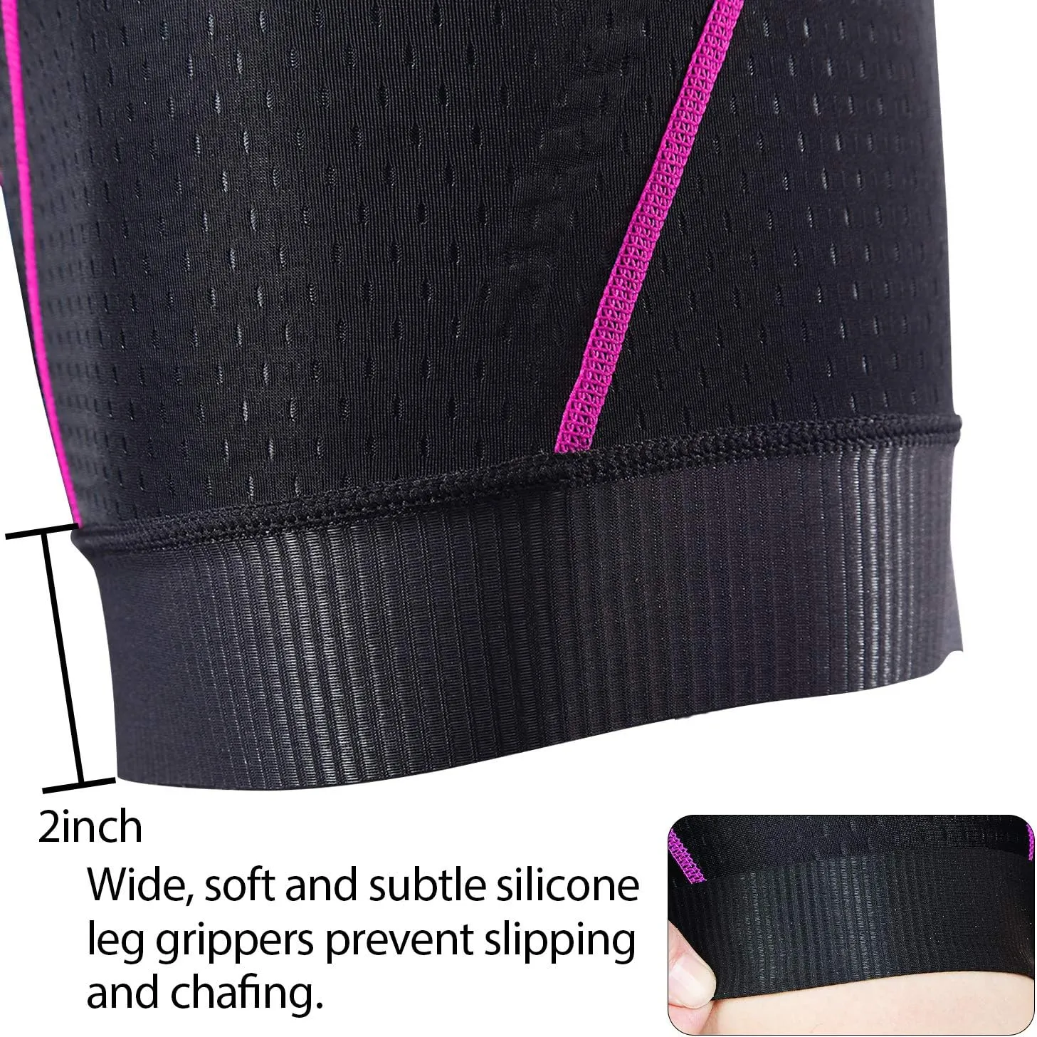 Cycling Shorts Women's 3D Padded Bicycle Bike Biking Underwear Shorts