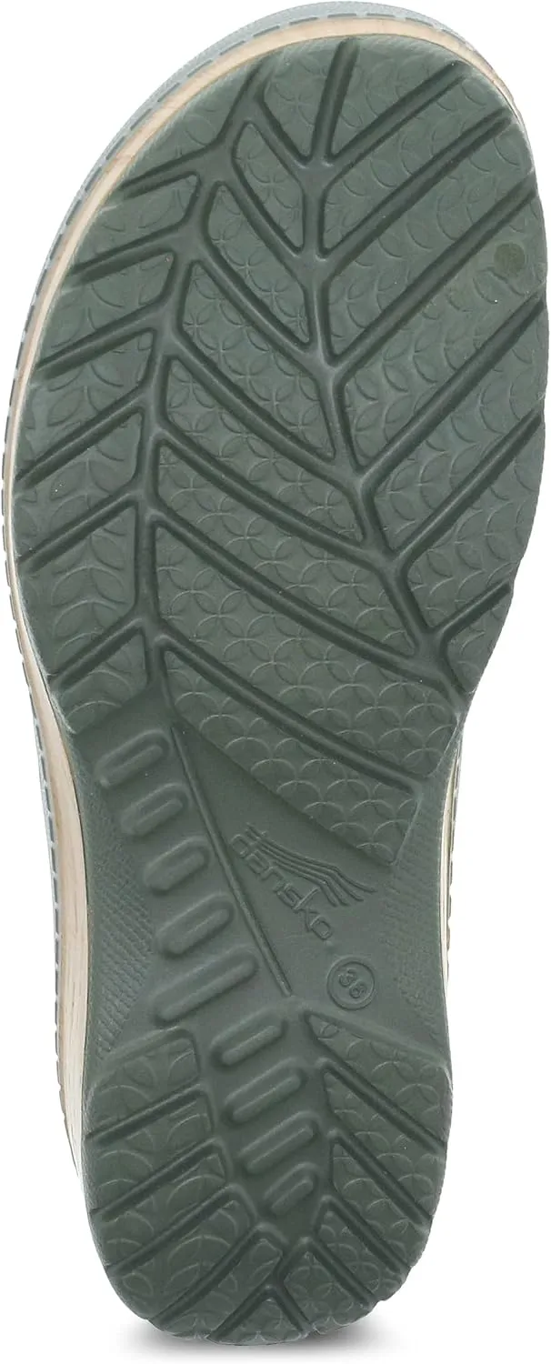 Dansko Kane Slip-On Mule Clog for Women - Lightweight Cushioned Comfort and Removable EVA Footbed with Arch Support - Easy Clean Uppers