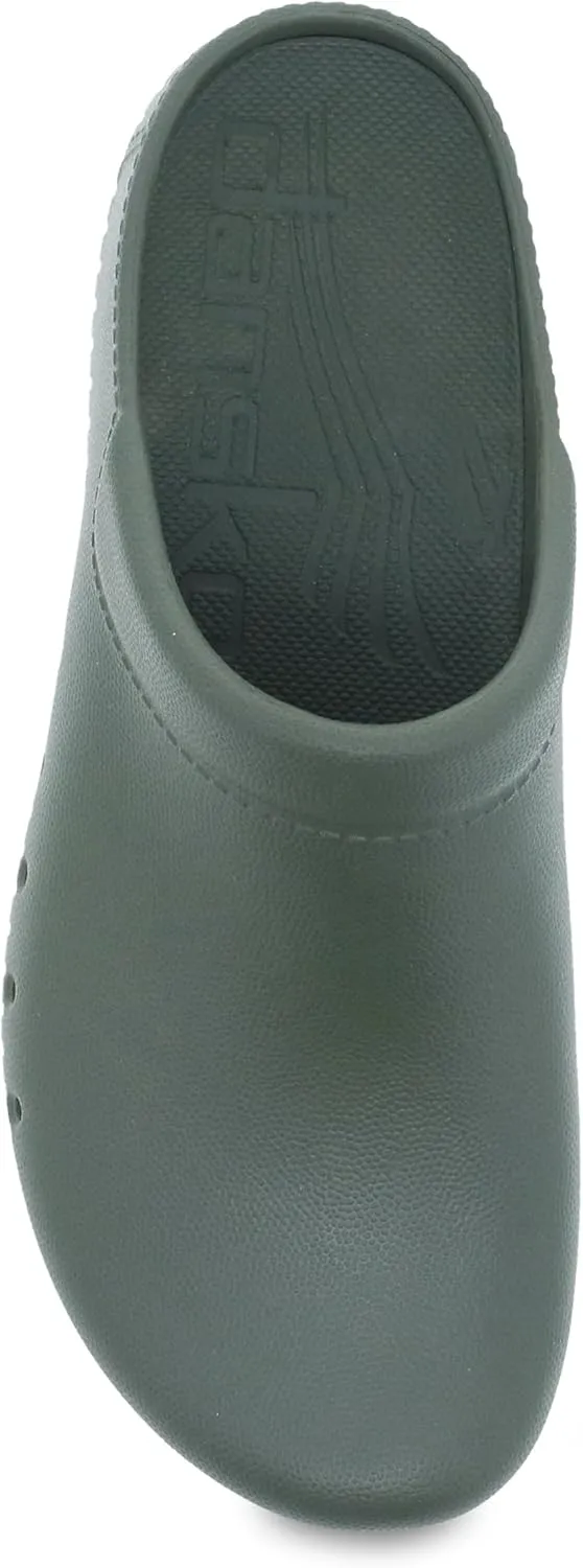 Dansko Kane Slip-On Mule Clog for Women - Lightweight Cushioned Comfort and Removable EVA Footbed with Arch Support - Easy Clean Uppers