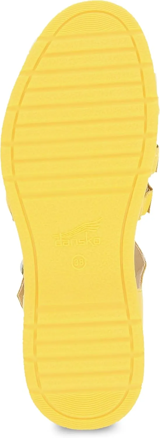 Dansko Roxie Strappy Sandal for Women - Colorful and Stylish Shoe with a Cushioned Footbed- All-Day Legendary Comfort