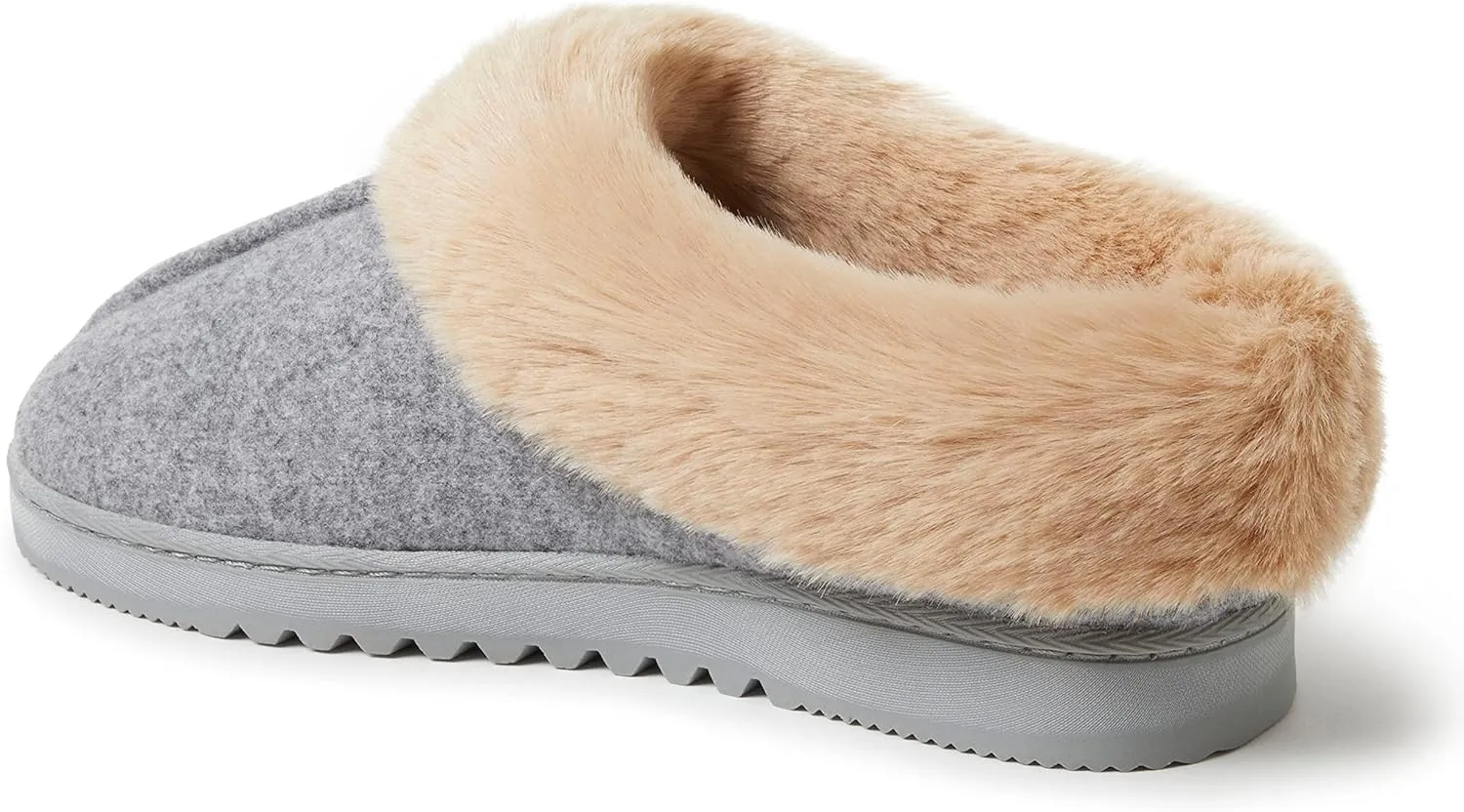 Dearfoams Women's Chloe Soft Knit Clog Slipper