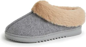 Dearfoams Women's Chloe Soft Knit Clog Slipper