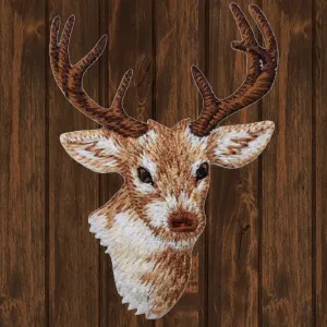 Deer Embroidered Patch — Iron On
