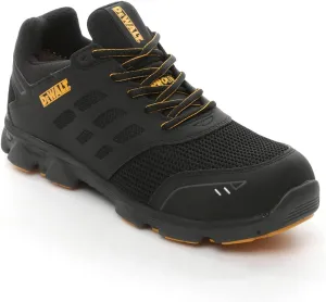 DEWALT Prism Low Men's Lightweight, Nylon Mesh, Prolite, Aluminum Safety Toe Work Shoes, Black, 11.5
