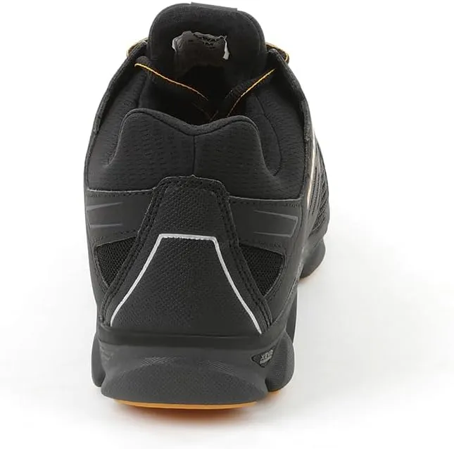 DEWALT Prism Low Men's Lightweight, Nylon Mesh, Prolite, Aluminum Safety Toe Work Shoes, Black, 11.5