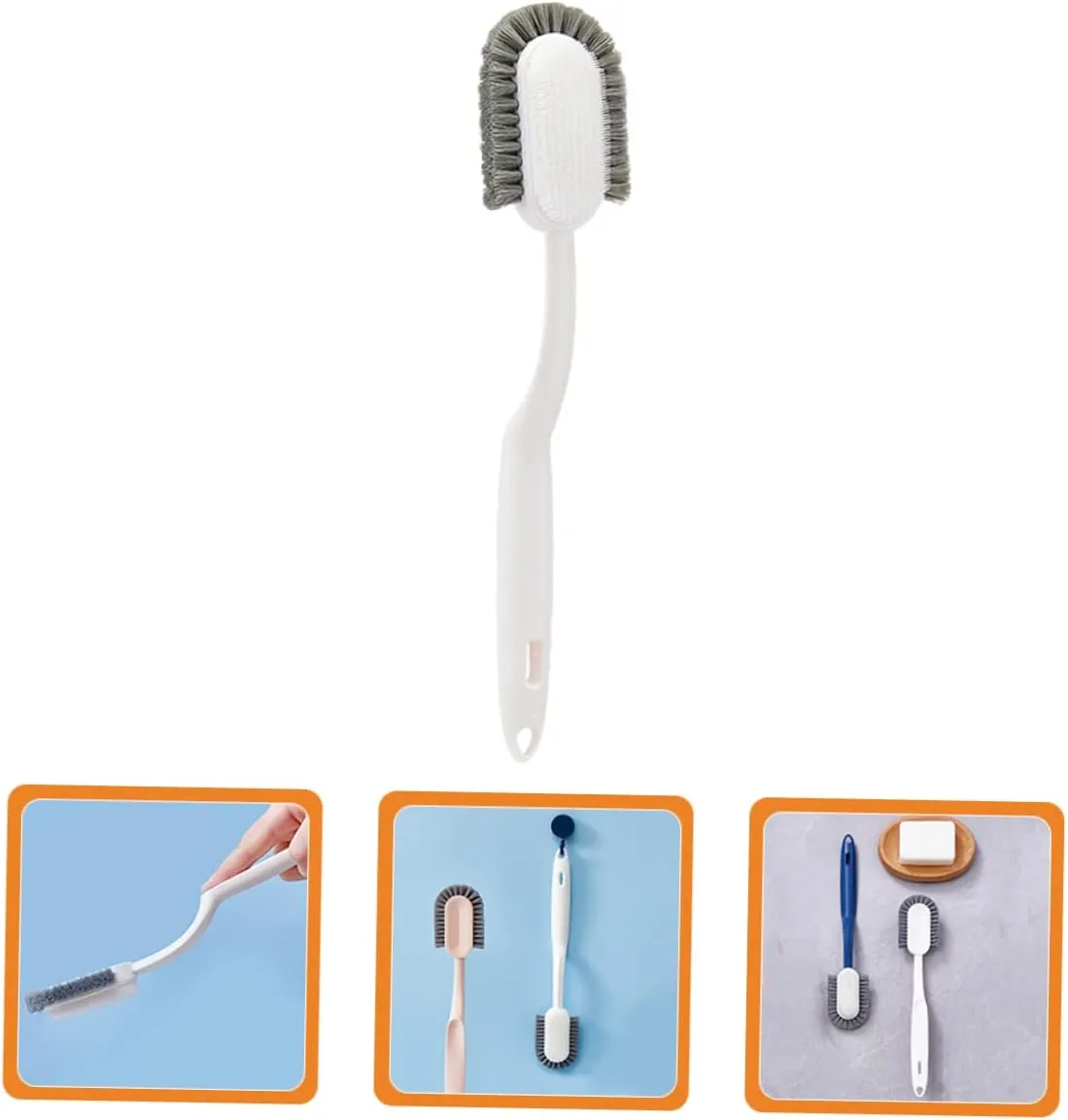Didiseaon 5pcs Shoe Cleaning Brushsoft Cleaning Brush Hanging Brush Bathroom Brush Electric Outdoor Shoe Scraper Cleaner Brush Long Handle Cleaner