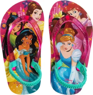 Disney Girls Boys Character Flip Flops Sandals Kids Water Shoes - Minnie Mickey Stitch Moana Toy Story Frozen Cars Encanto Princess Thong Beach Slides Slip On Quick Dry (Toddler-Little Kid)