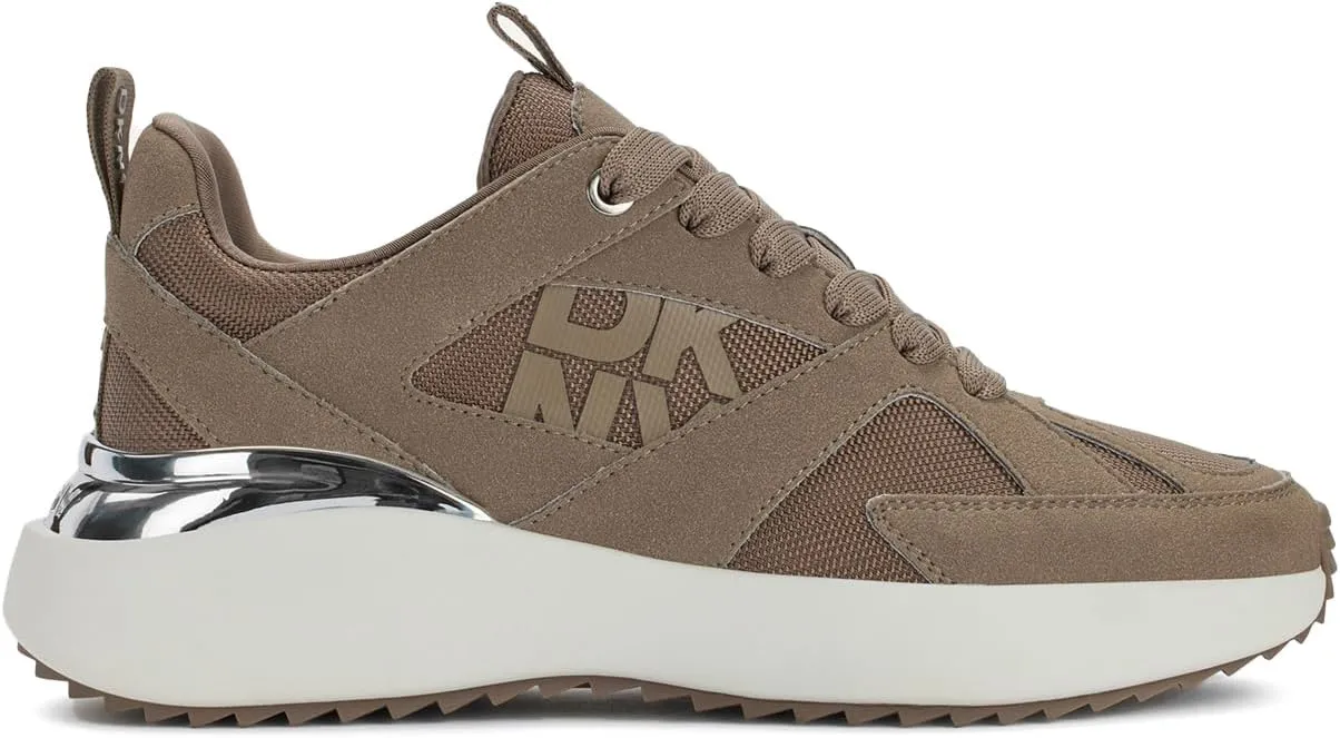 DKNY Women's Zofi Lace Up Sneaker with Logo
