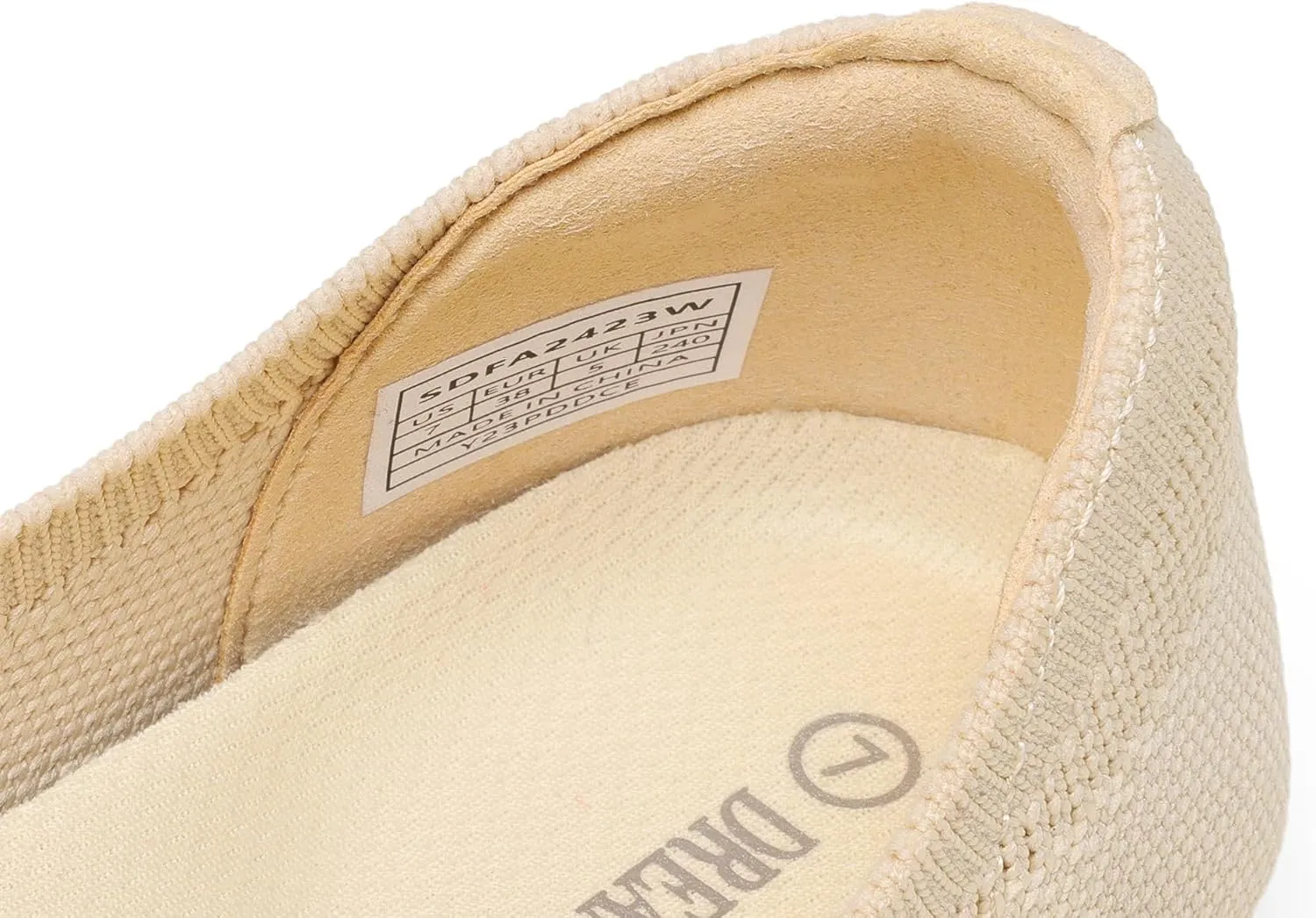DREAM PAIRS Wide Ballet Flats Shoes for Women, Width Foldable Knit Women's Flats with Arch Support, Comfortable Shoes for Women Dressy Casual Work Office