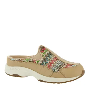 Easy Spirit Traveltime Mule Womens Slip On 75 BM US NaturalMulti
