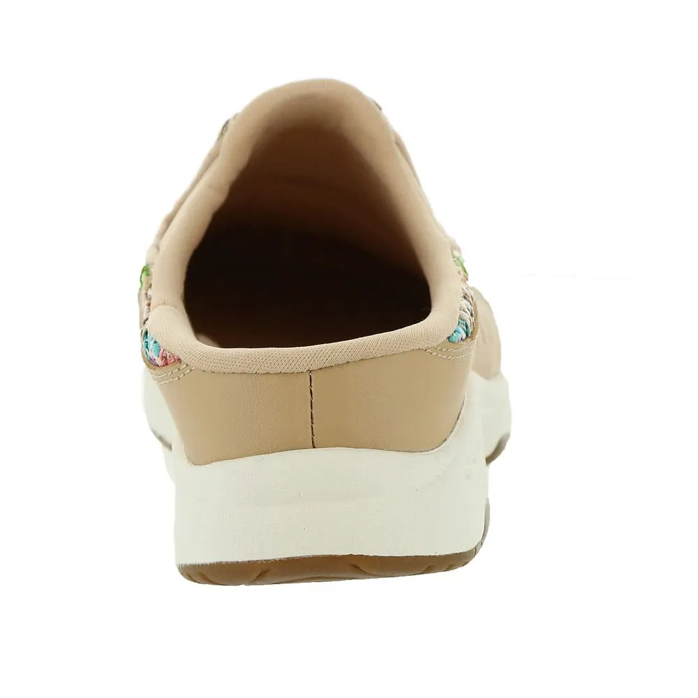 Easy Spirit Traveltime Mule Womens Slip On 75 BM US NaturalMulti
