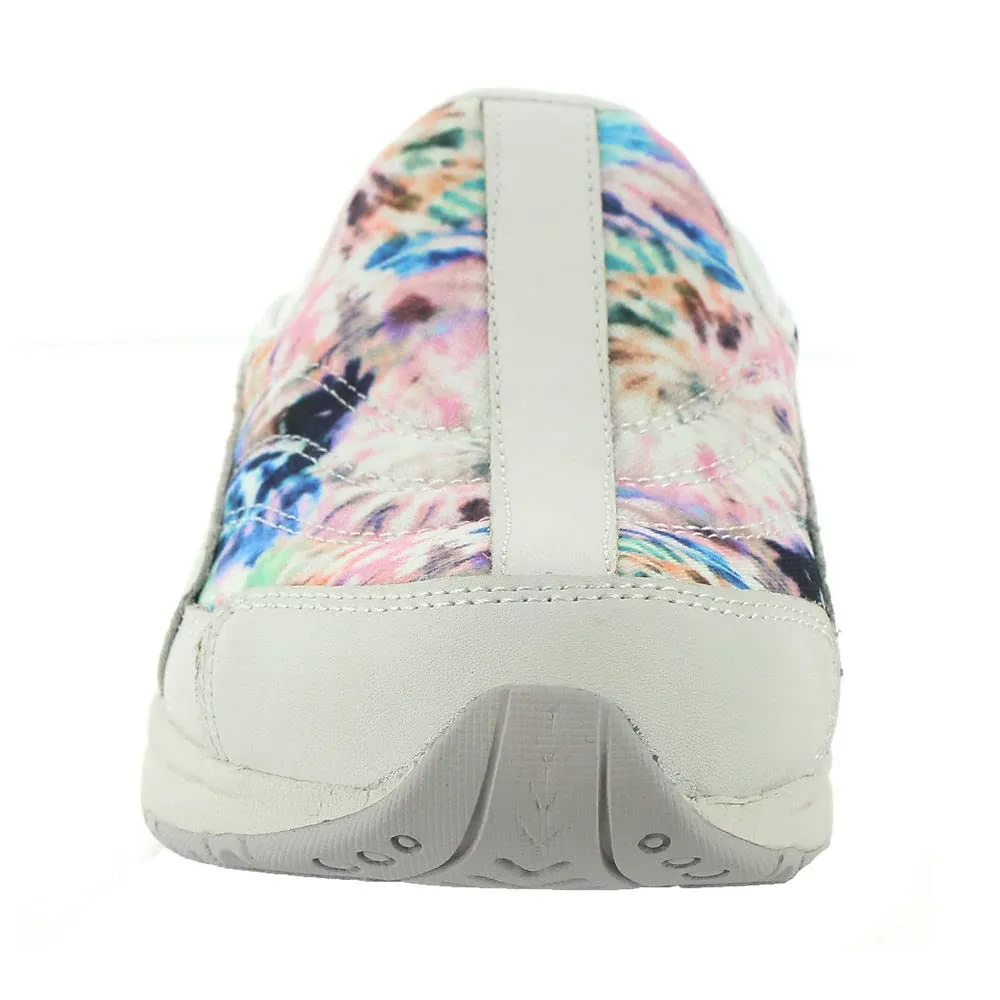 Easy Spirit Traveltime Mule Womens Slip On 8 BM US WhiteMultiTie Dye