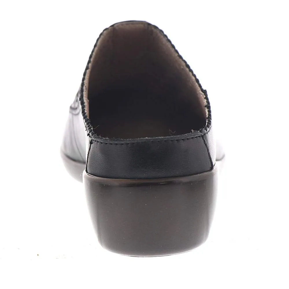 Easy Spirit Women's Dusk Mule, Black 001, 7 Wide