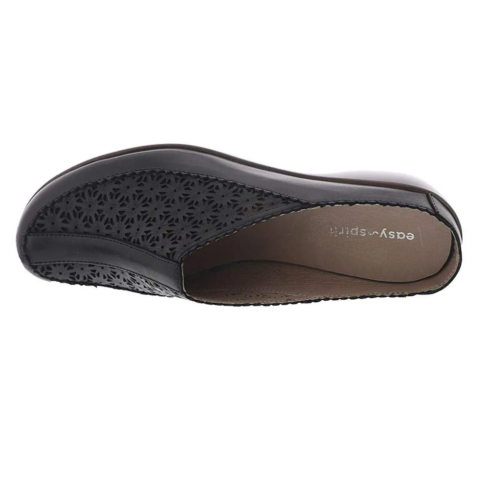 Easy Spirit Women's Dusk Mule, Black 001, 7 Wide