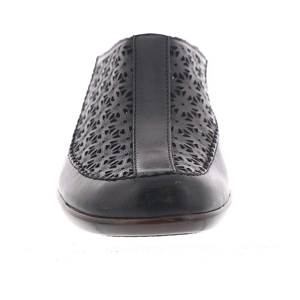 Easy Spirit womens Dusk Mule, Black 001, 9 Wide US