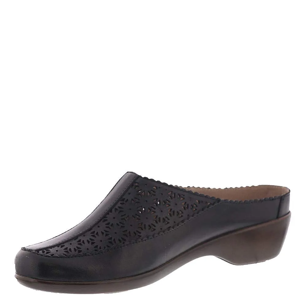 Easy Spirit womens Dusk Mule, Black 001, 9 Wide US