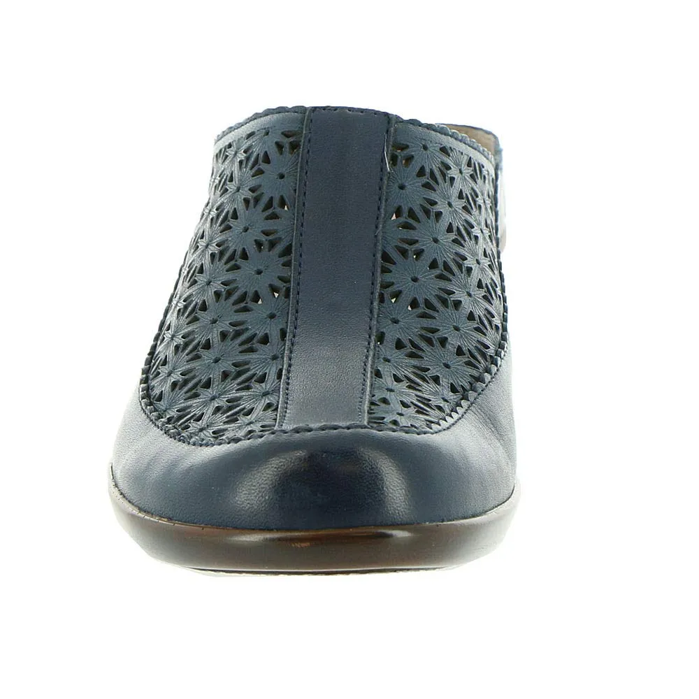Easy Spirit womens Dusk Mule, Blue 400, 10 Wide US