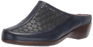 Easy Spirit Women's Dusk Mule, Blue 400, 8.5 Wide