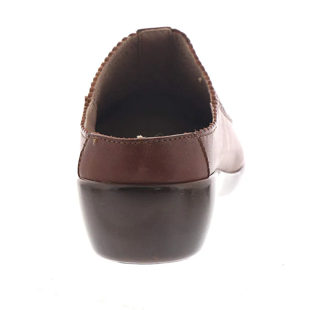 Easy Spirit Women's Dusk Mule, Brown 211, 9