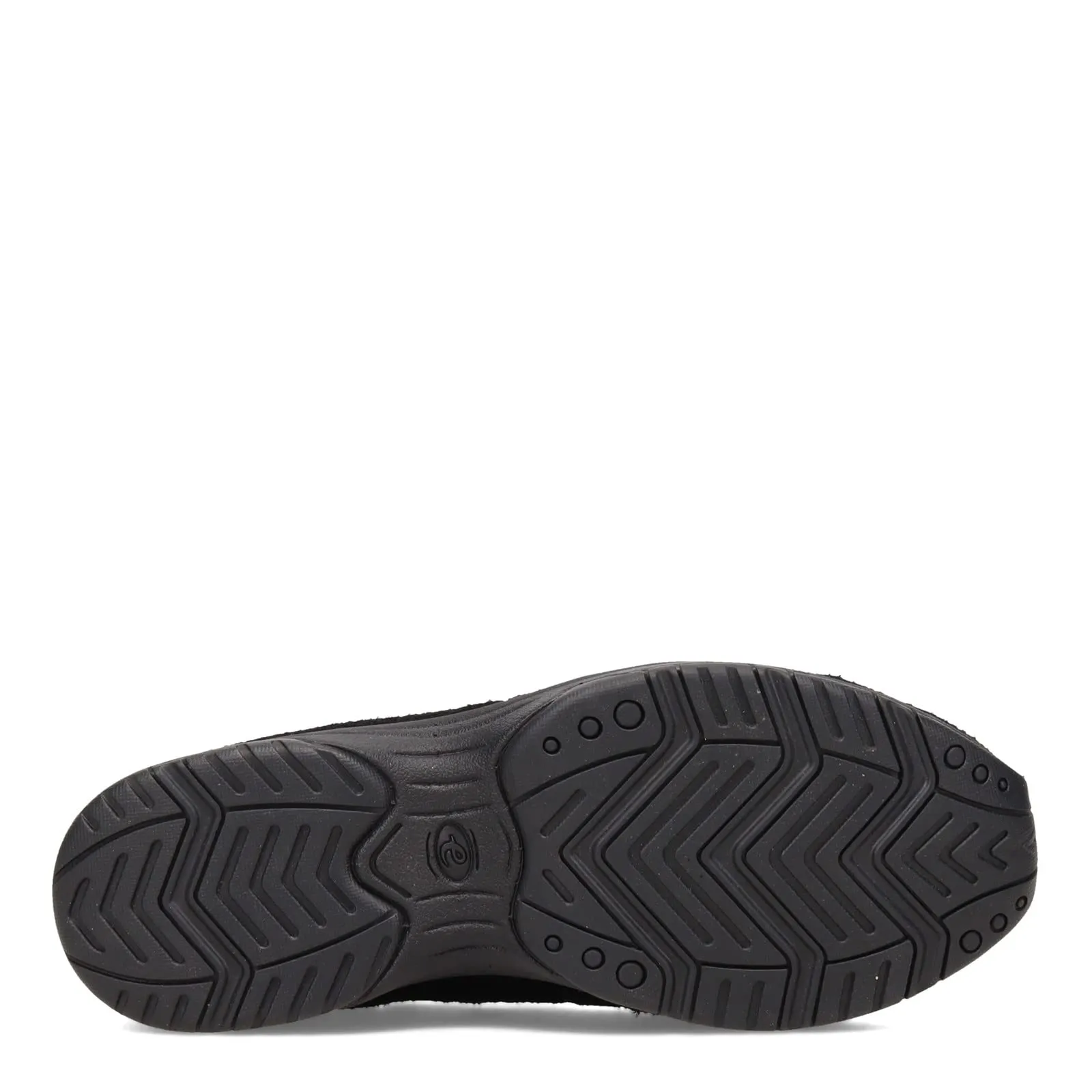 Easy Spirit Women's Travelfuzz Mule, Black 001, 9.5 Wide
