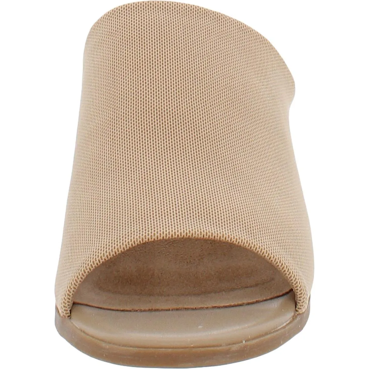Easy Street Women's Mule, Natural Stretch Fabric, 5.5