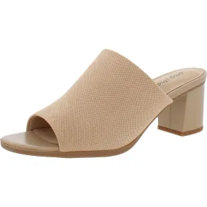 Easy Street Women's Mule, Natural Stretch Fabric, 8