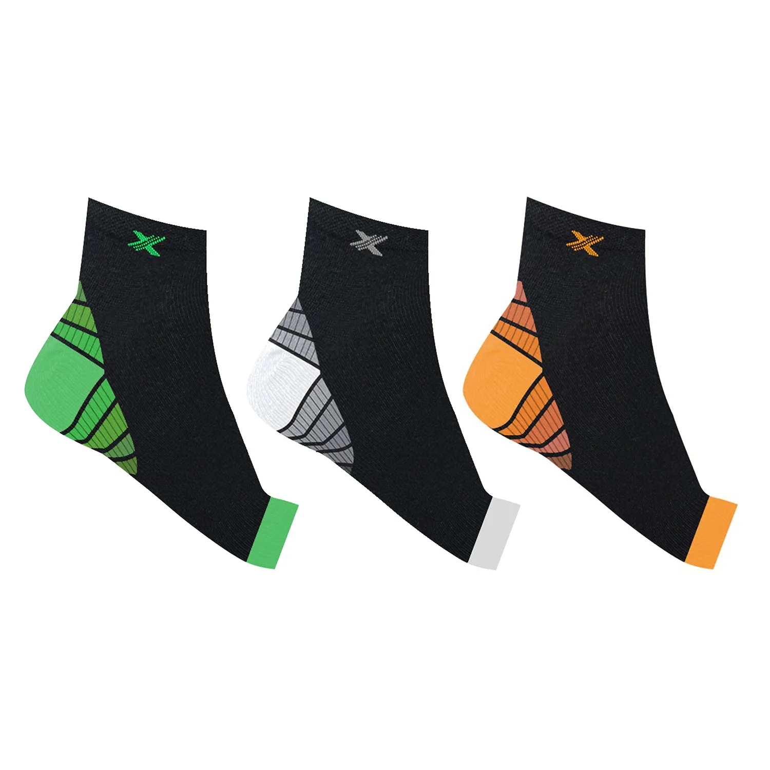 Elite Lightweight Ankle Compression Sleeves (3 Pairs)