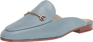 Embellished Almond Fast-moving sale Slip Chain Sky Flat Sam Toe Aspen On Edelman Mules Autumn sale Linnie