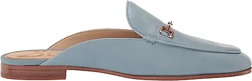 Embellished Almond Fast-moving sale Slip Chain Sky Flat Sam Toe Aspen On Edelman Mules Autumn sale Linnie