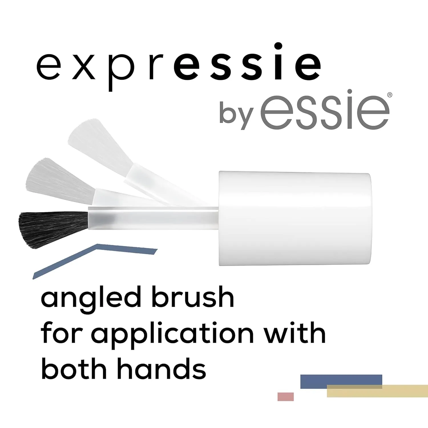 essie Expressie Nail Polish, Quick-Dry Muted Beige Nail Polish, Vegan, Millennium Momentum, 0.33 fl oz