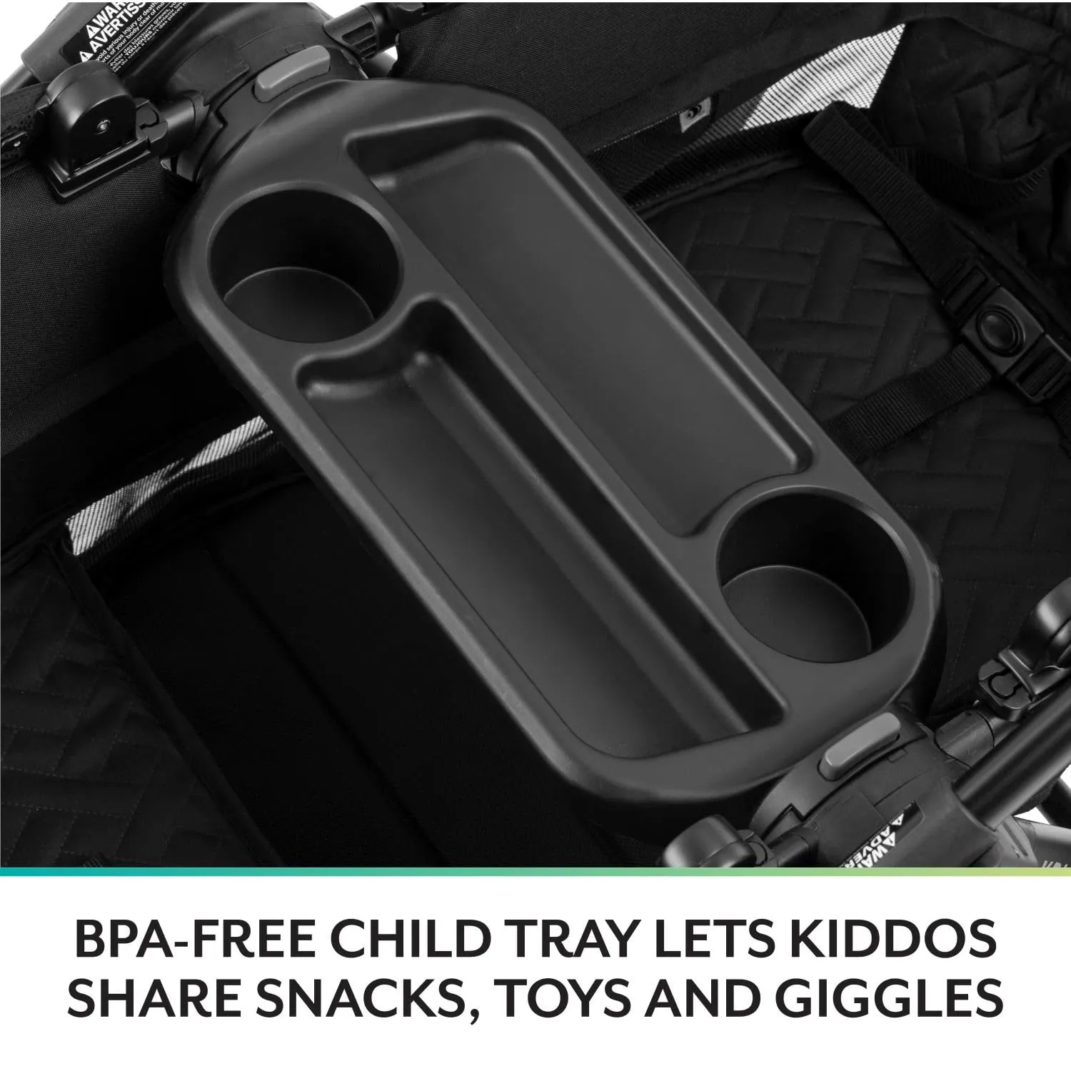 Evenflo Pivot Xplore Dreamz All-Terrain Stroller Wagon with Bassinet Insert (Jetsetter Black)