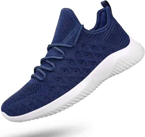Feethit Womens Slip On Walking Shoes Non Slip Running Shoes Breathable Workout Shoes Lightweight Gym Sneakers