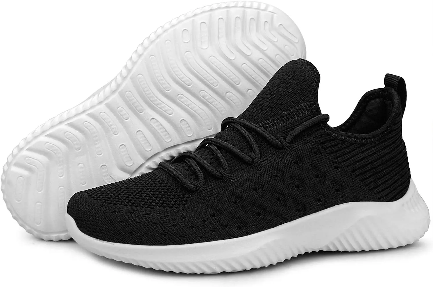 Feethit Womens Slip On Walking Shoes Non Slip Running Shoes Breathable Workout Shoes Lightweight Gym Sneakers