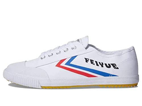 FEIYUE Fe Lo 1920 Low Top Canvas Performance Shoe with Rubber Sole Everyday Fashion Sneaker White