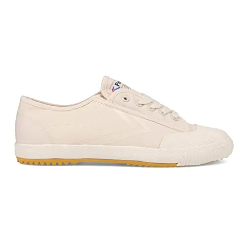 FEIYUE Fe Lo 1920 Low Top Canvas Performance Shoe with Rubber Sole Everyday Fashion Sneaker White