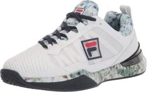 FILA Men's SPEEDSERVE Energized Sneaker, White Navy/Multi, 9