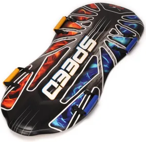 Flexible Flyer Premium 50-Inch 2-Person Snow Sled for Kids and Adults. Large EPS Foam Toboggan Bobsled. Winter Luge Sledding Slide
