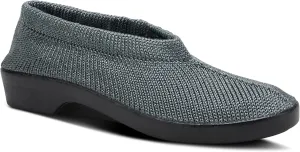 Flexus Spring Step Flexia Leather Clogs for Women - European Slingback Round Toe Slip-On Shoes - Ladies Casual Platform Clog for Work - Black EU 40 / US 9