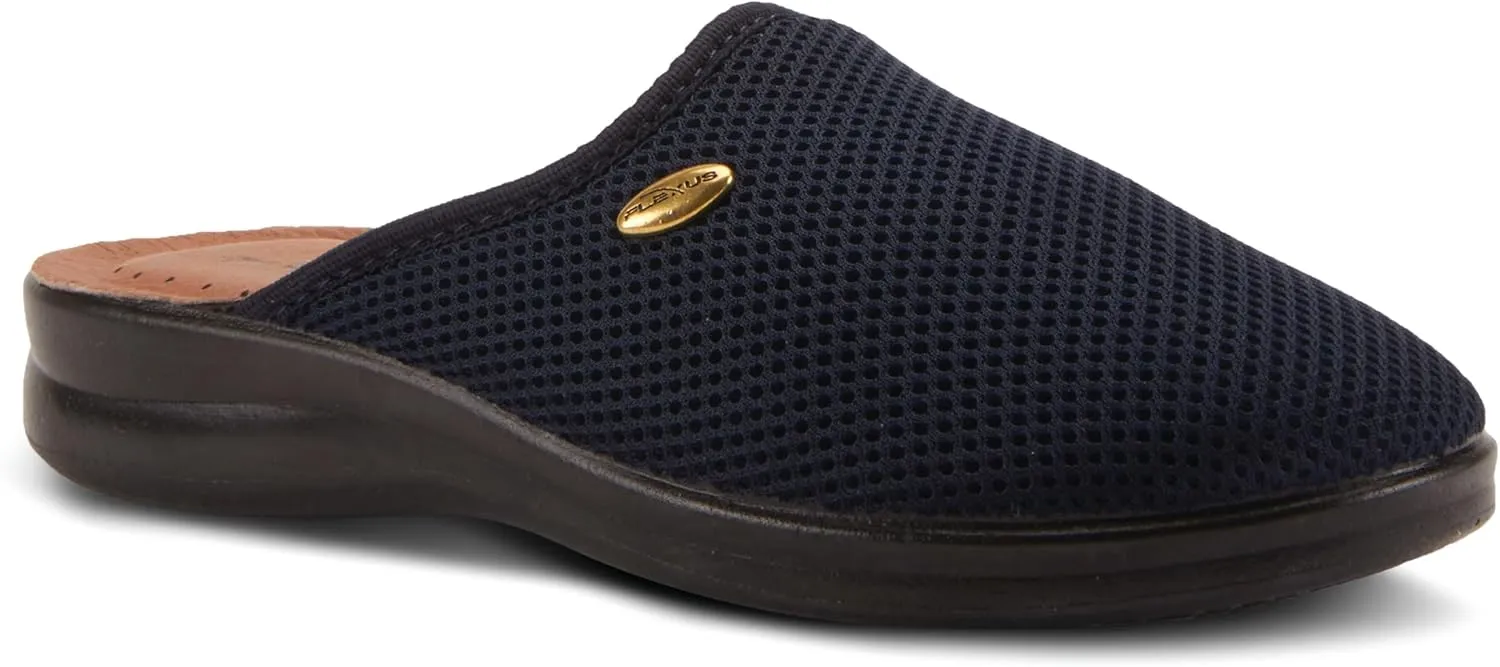 Flexus Spring Step Scuff Slippers for Women - Lightweight House Slippers for Woman - Flexible Round Shape Ladies Slippers for Indoor Use