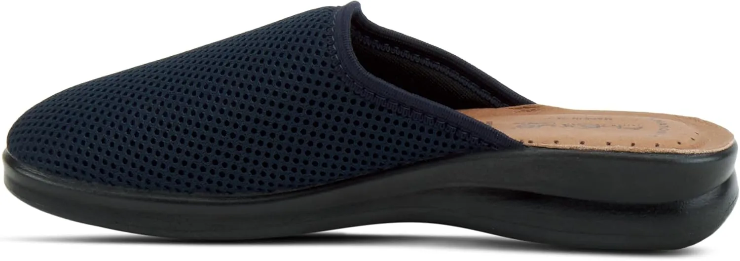 Flexus Spring Step Scuff Slippers for Women - Lightweight House Slippers for Woman - Flexible Round Shape Ladies Slippers for Indoor Use