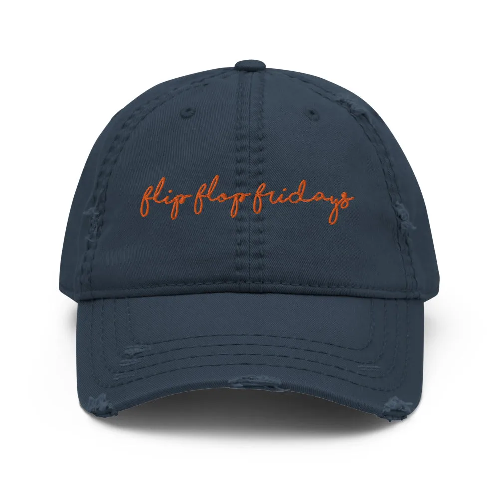 FLIP FLOP FRIDAYS Signature Series - Distressed Dad Hat