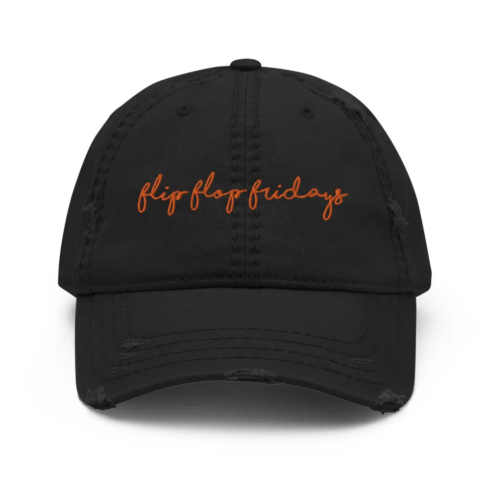 FLIP FLOP FRIDAYS Signature Series - Distressed Dad Hat