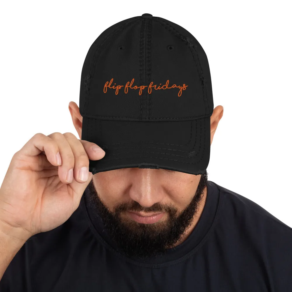 FLIP FLOP FRIDAYS Signature Series - Distressed Dad Hat