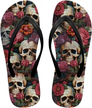 Flip Flops Beach Sandals Summer Thong Walking Slippers Casual Bathroom Shower Shoes for Women
