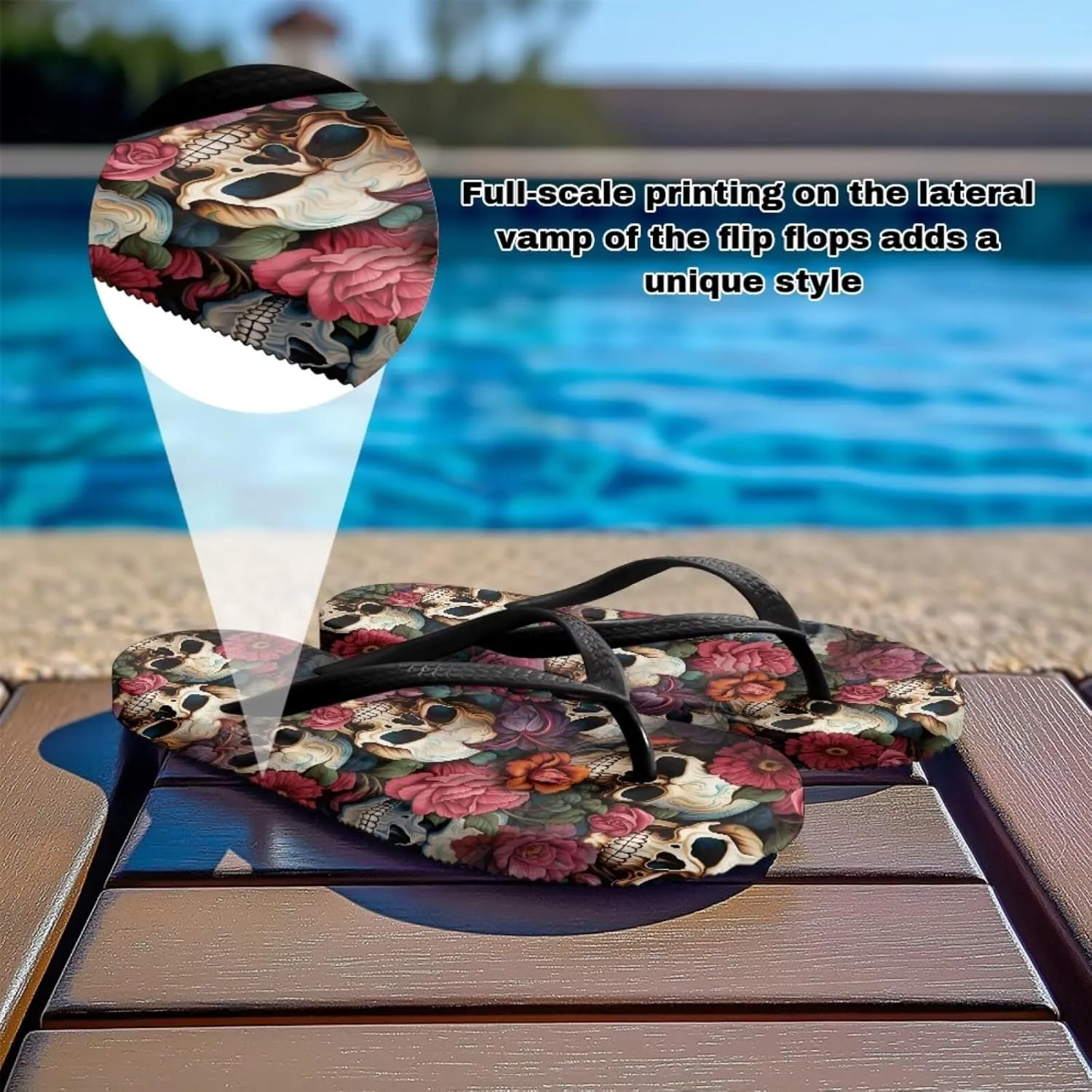 Flip Flops Beach Sandals Summer Thong Walking Slippers Casual Bathroom Shower Shoes for Women