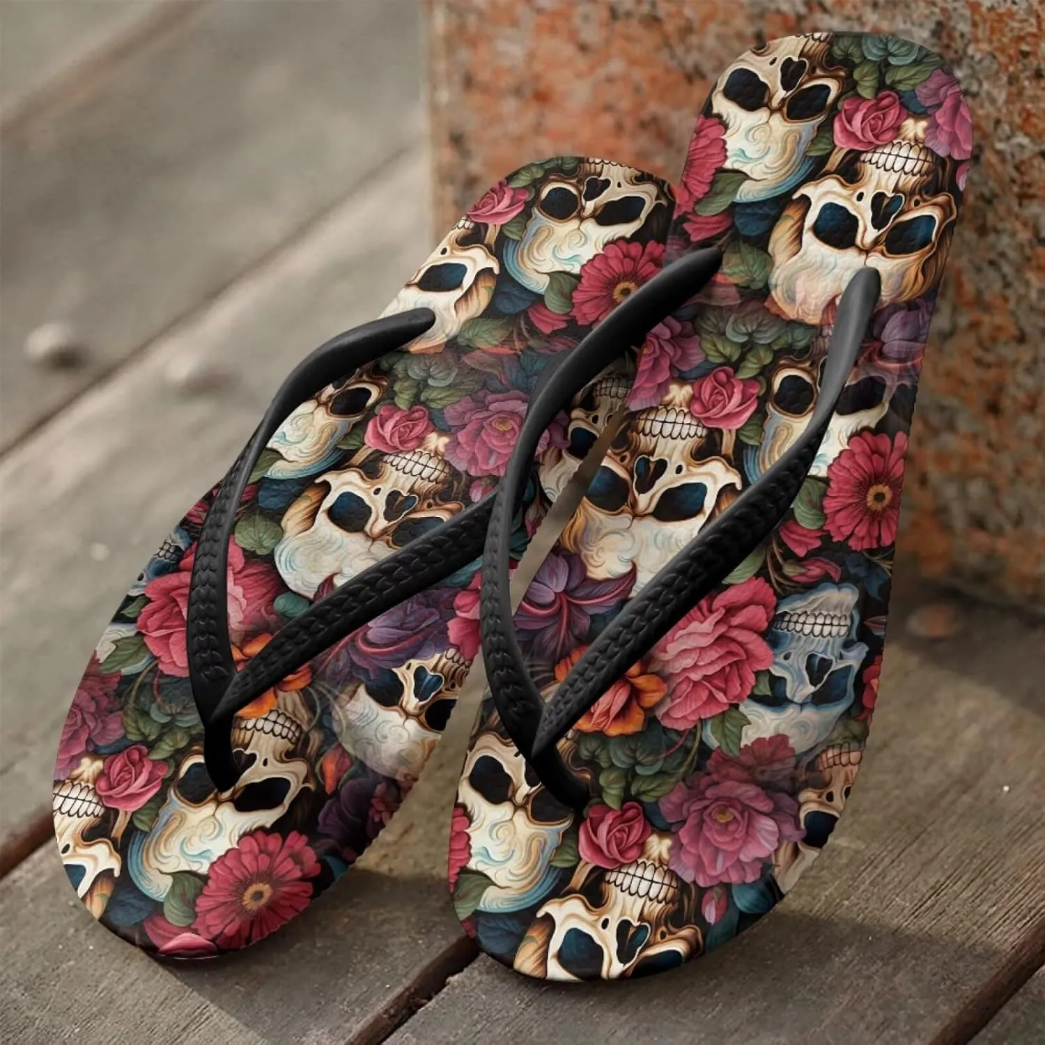 Flip Flops Beach Sandals Summer Thong Walking Slippers Casual Bathroom Shower Shoes for Women