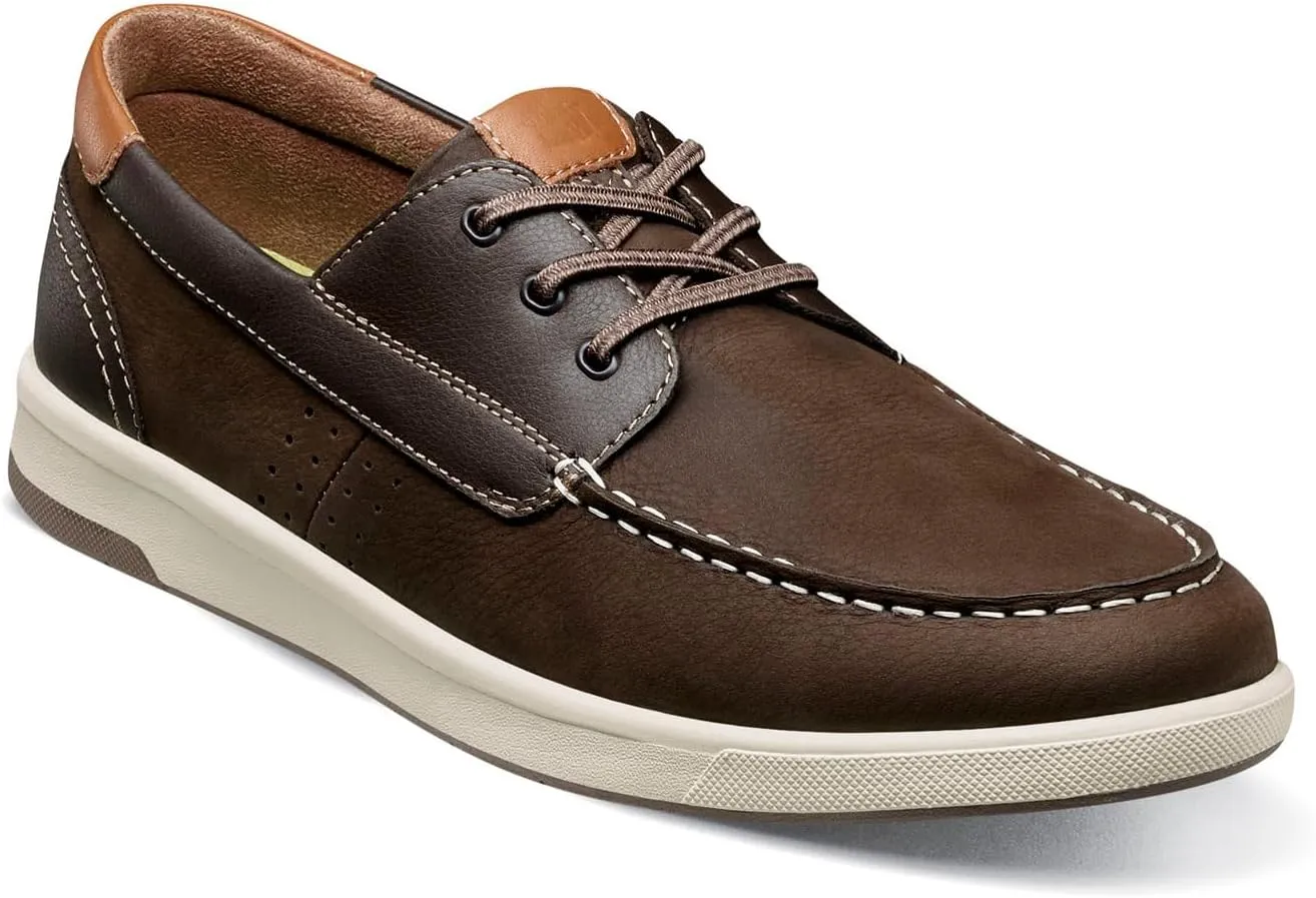 Florsheim Men's, Crossover Moc Toe Boat Shoe