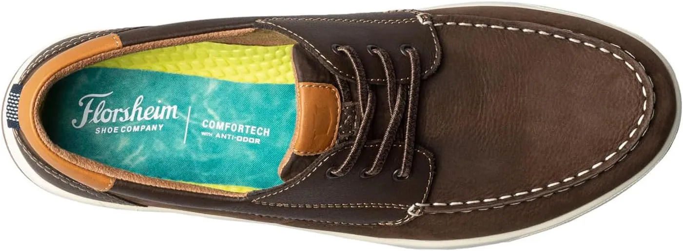 Florsheim Men's, Crossover Moc Toe Boat Shoe