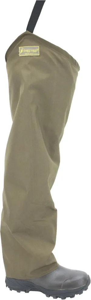 Frogg Toggs Brush Hogg Heavy-Duty Nylon Bootfoot Hip Waterproof Fishing Wader for Fishing, Cleated Outsole